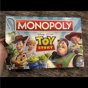 Hasbro Monopoly Disney Pixar Toy Story Edition - Red and Blue